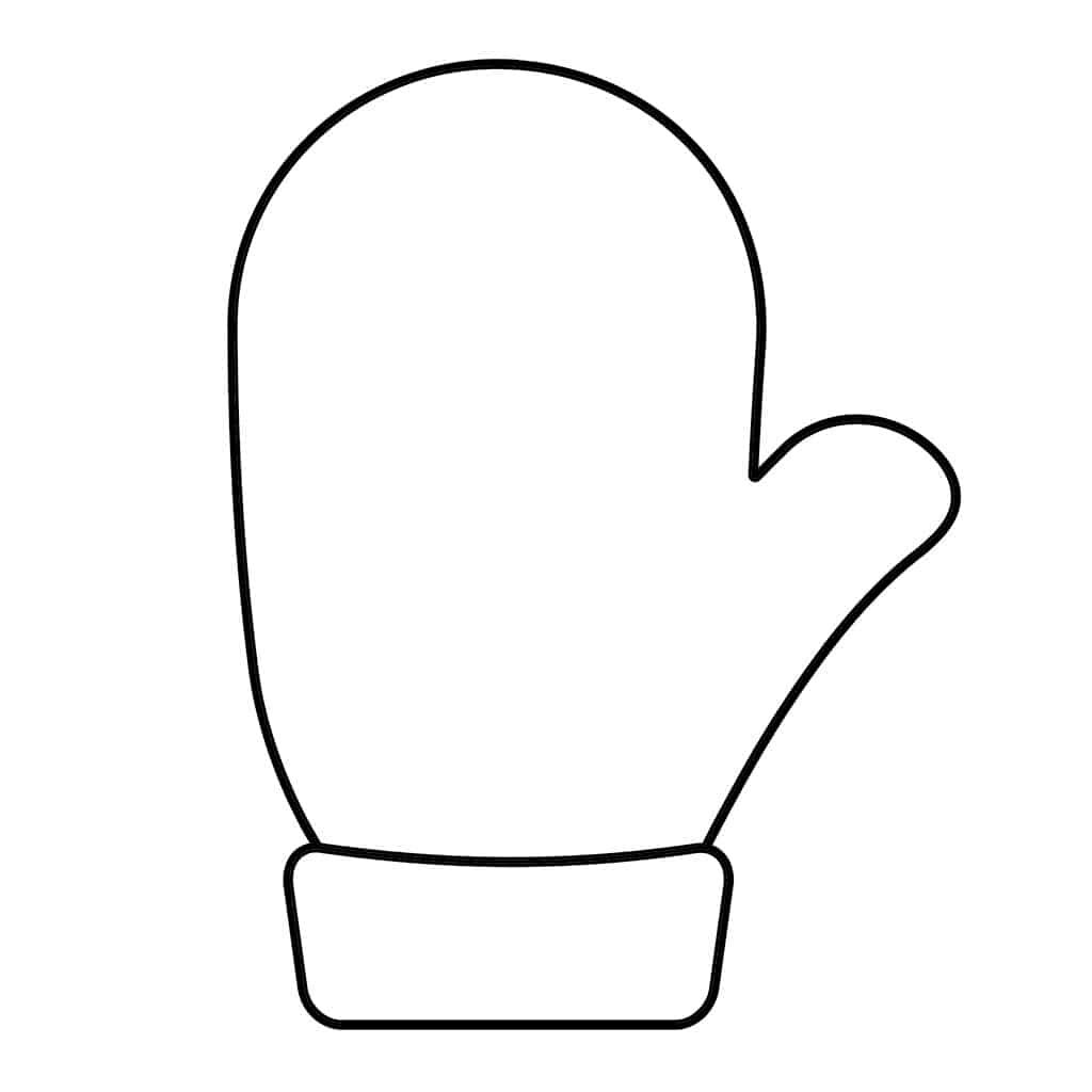 Free Printable Mitten Templates Daily Printables