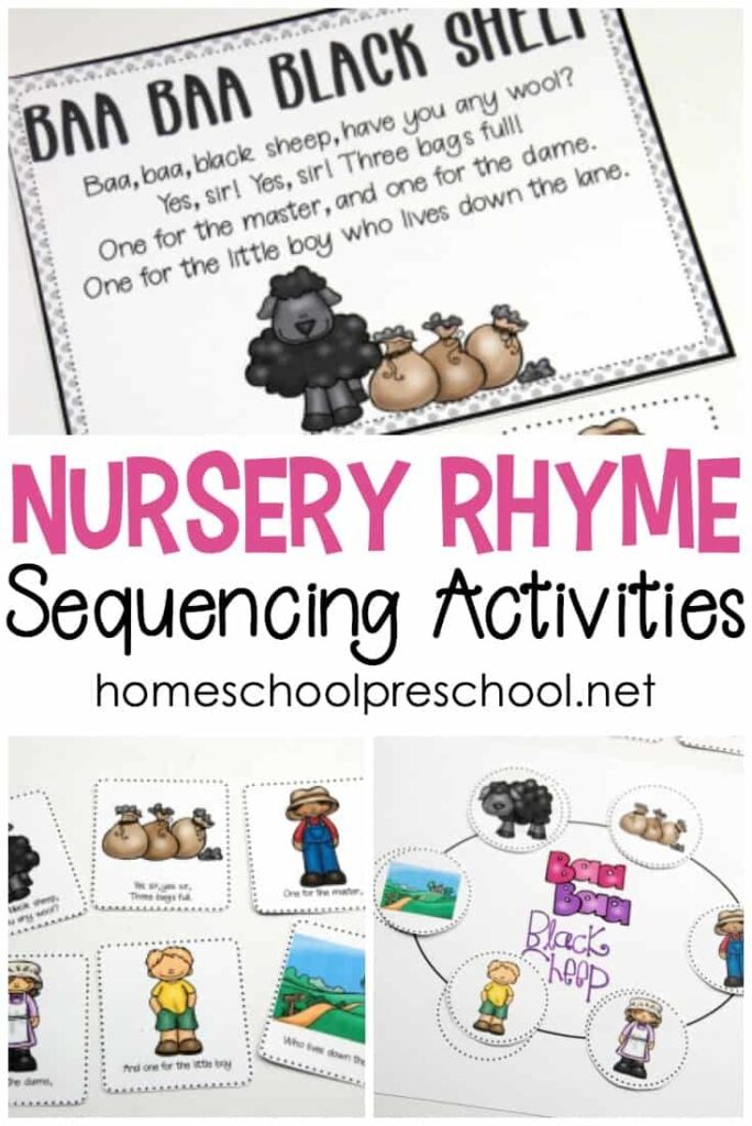 Free Printable Nursery Rhyme Sequencing Cards And Posters