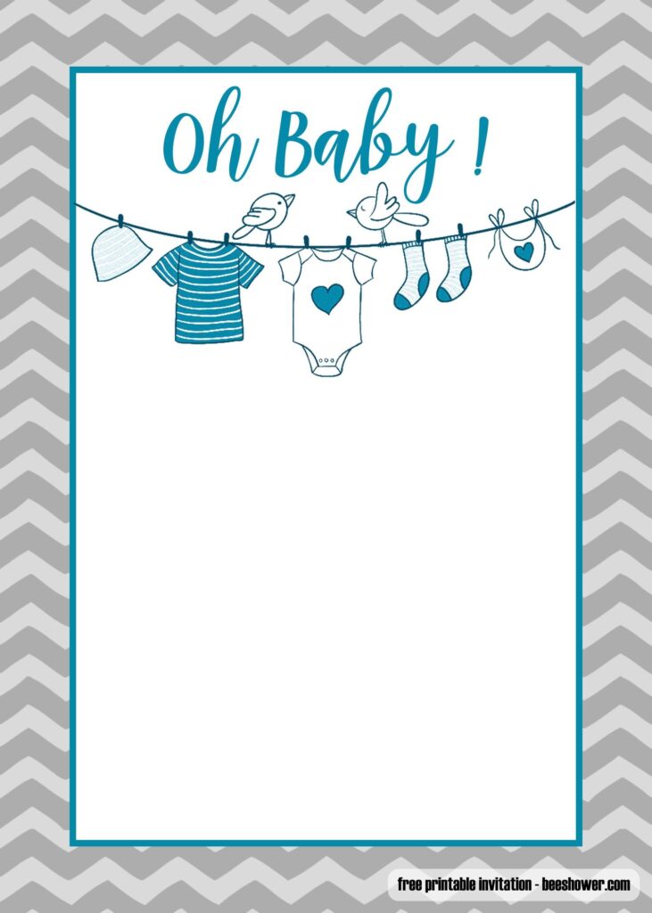 FREE Printable Onesie Baby Shower Invitations Templates Onesie Baby Shower Invitations Printable Baby Shower Invitations Free Baby Shower Invitations