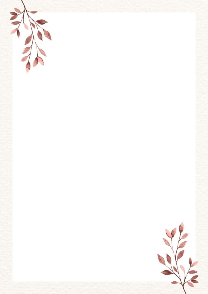 Free Printable Border Paper