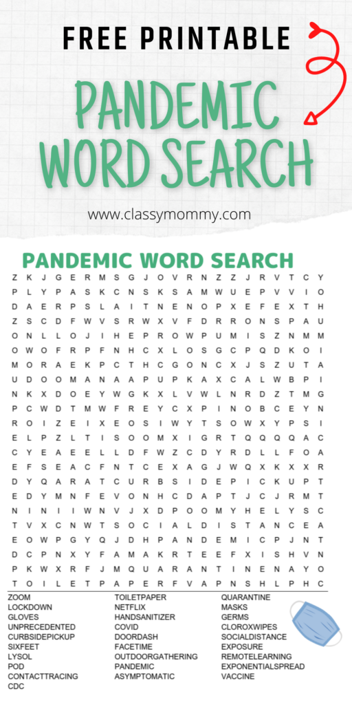 Free Word Search Printable For Adults