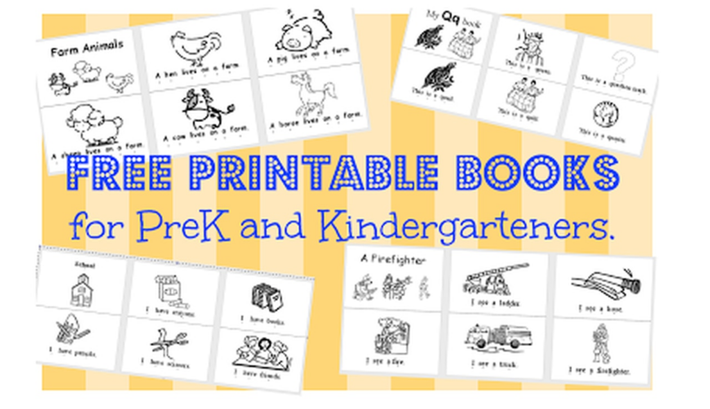 Free Printable Pre Kindergarten Kindergarten Level Sight Word Books Al