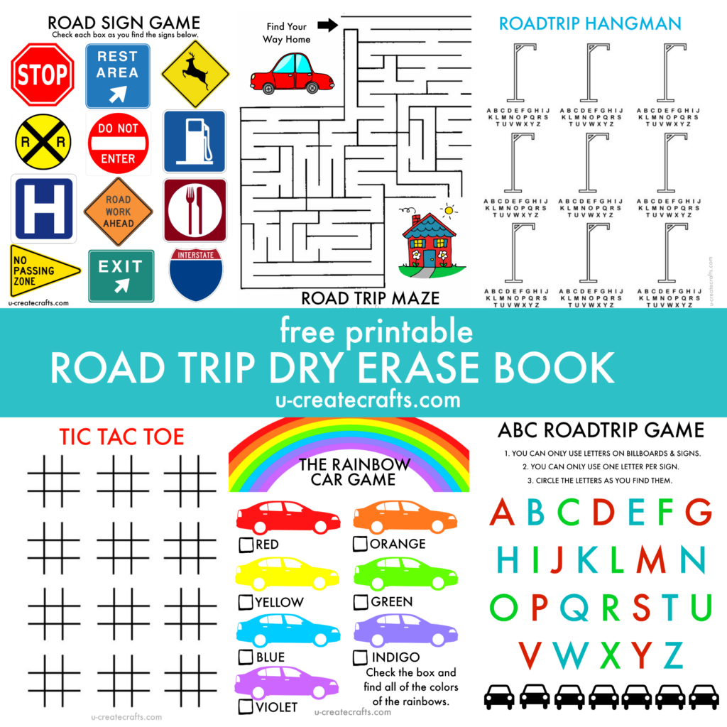 Free Printable Road Trip Book