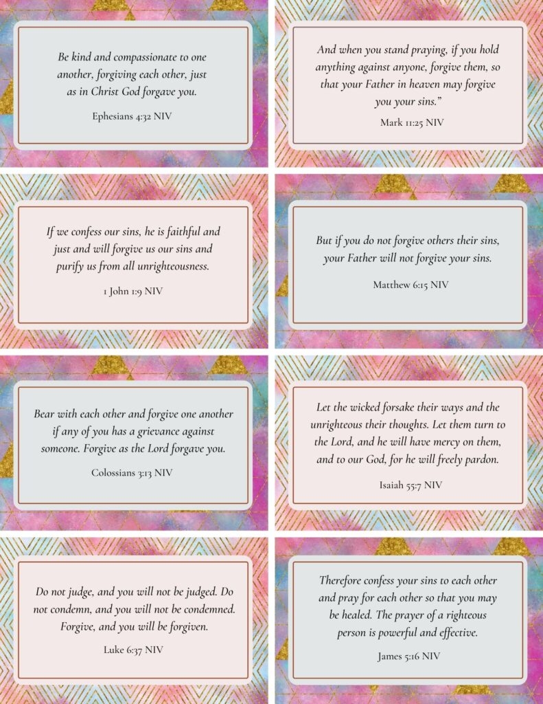 Free Printable Prayer Cards