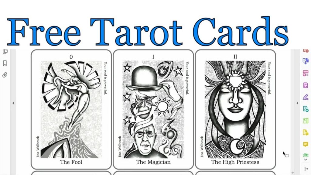 Printable Tarot Cards Free