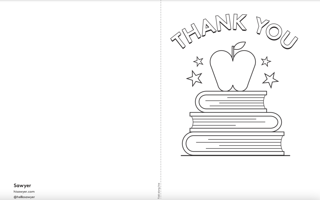 Free Teacher Appreciation Cards Printable