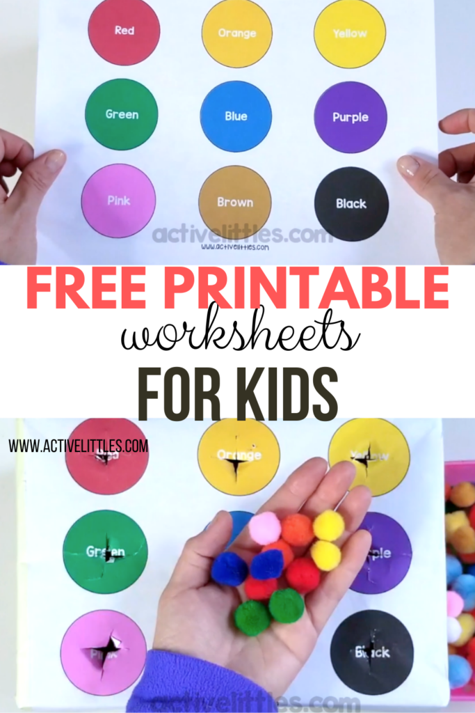 Free Printable Toddler Worksheets Active Littles