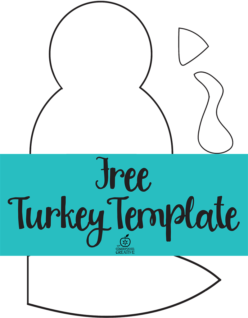 Free Printable Turkey Template Easy Peasy Turkey Crafts Preschool Turkey Template Printable Turkey Template