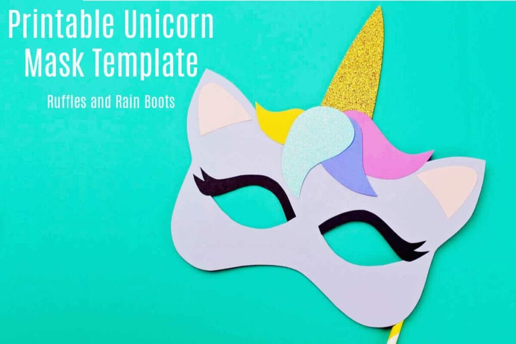 Free Printable Unicorn Mask