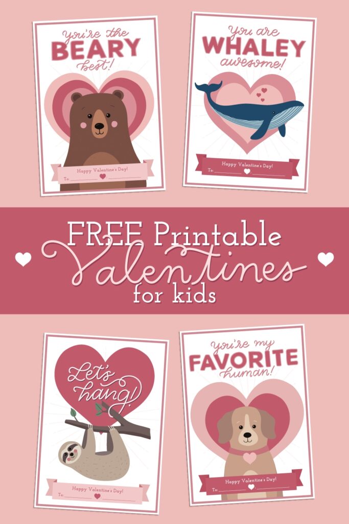 Free Printable Valentine Cards For Your Kids Vivint