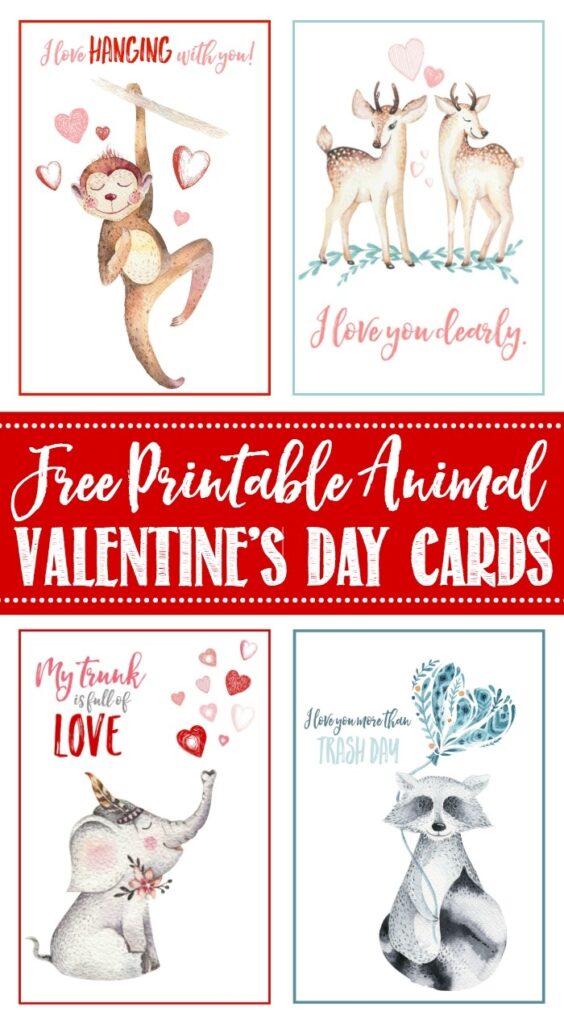 Valentine's Day Cards Printable Free