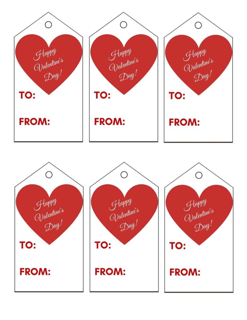 Free Printable Valentine Tags Add A Little Adventure