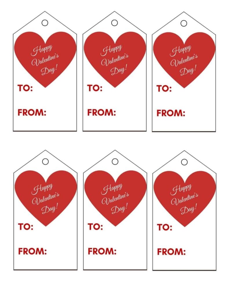 Free Printable Valentine Tags Add A Little Adventure Free Printable Valentines Tags Valentines Printables Free Valentines Tags Printable