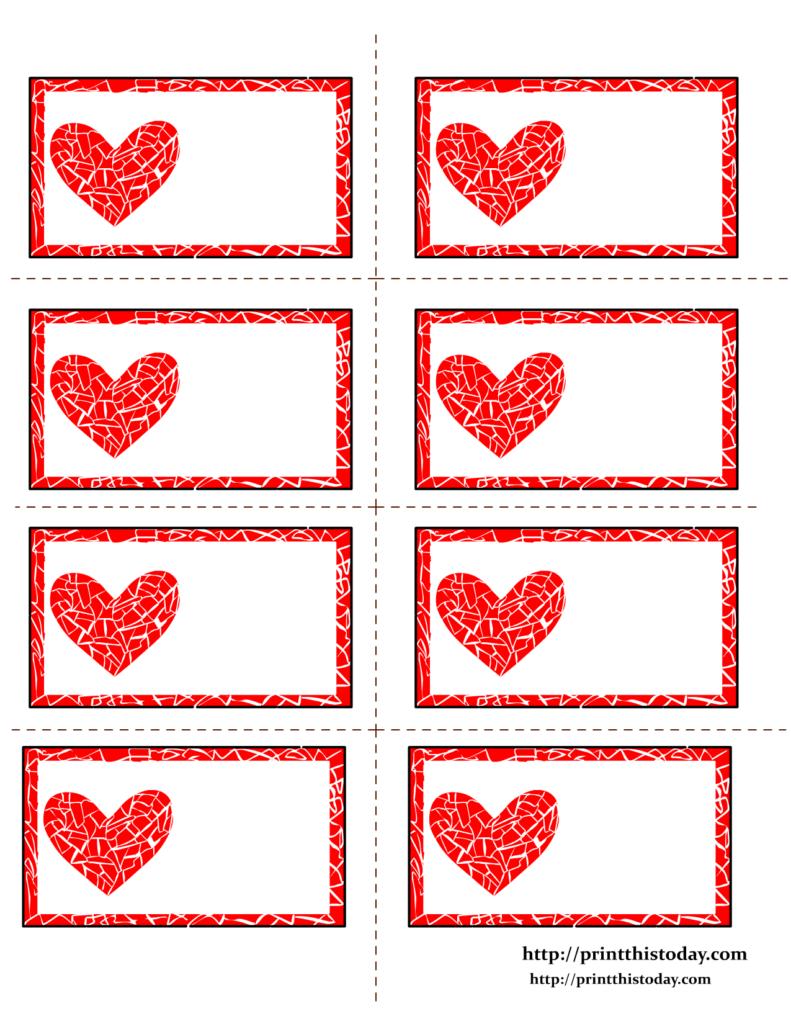 Free Printable Valentines Day Labels Imprimibles De Amor Corazones Para Imprimir Etiquetas De Regalo Imprimibles