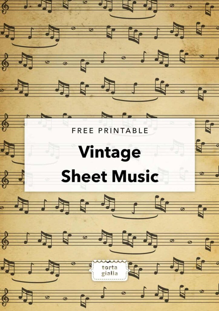 Printable Sheet Music Free