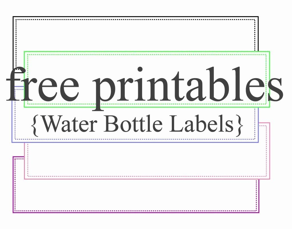 Free Printable Labels For Bottles