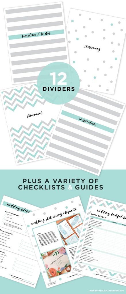 Free Wedding Planner Printables Pdf Free Printable Templates