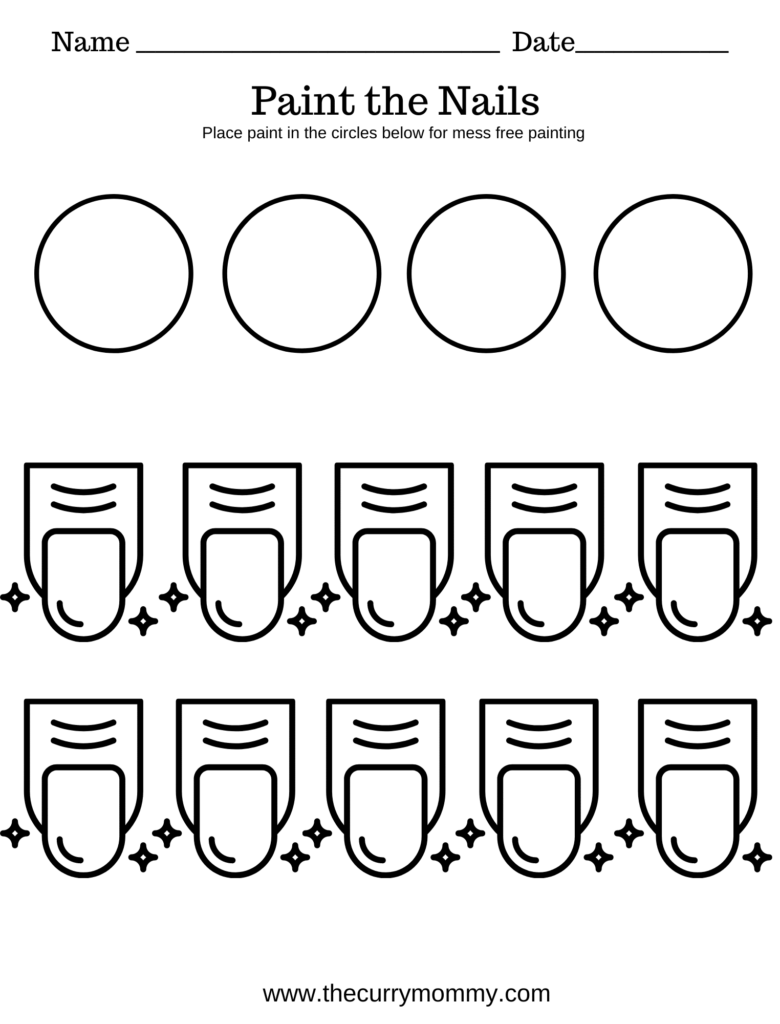Free Printable Worksheets For Kids The Curry Mommy