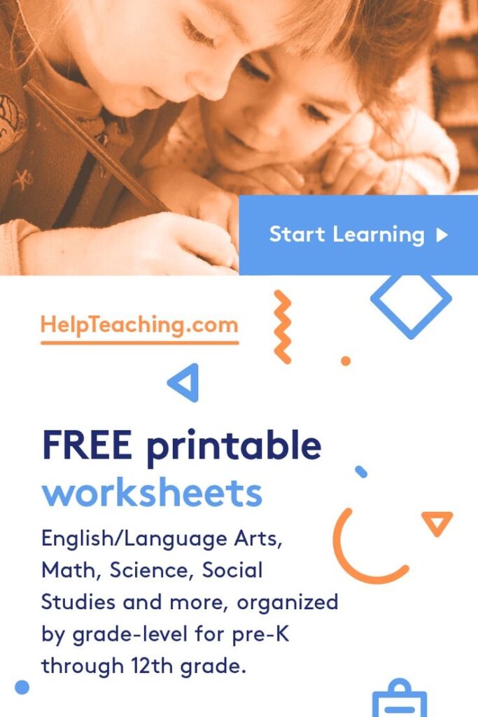 Free Printable Worksheets Pre K 12 Free Printable Worksheets Printable Worksheets Elementary Worksheets