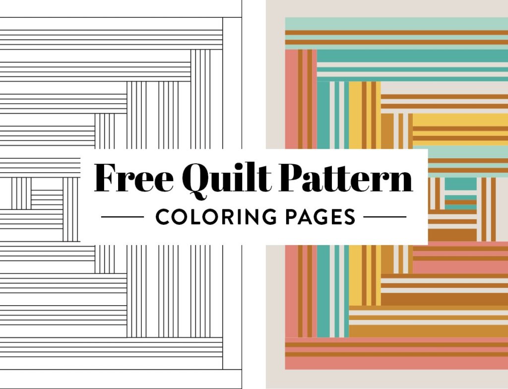 Free Quilt Pattern Coloring Pages Print At Home Suzy Quilts