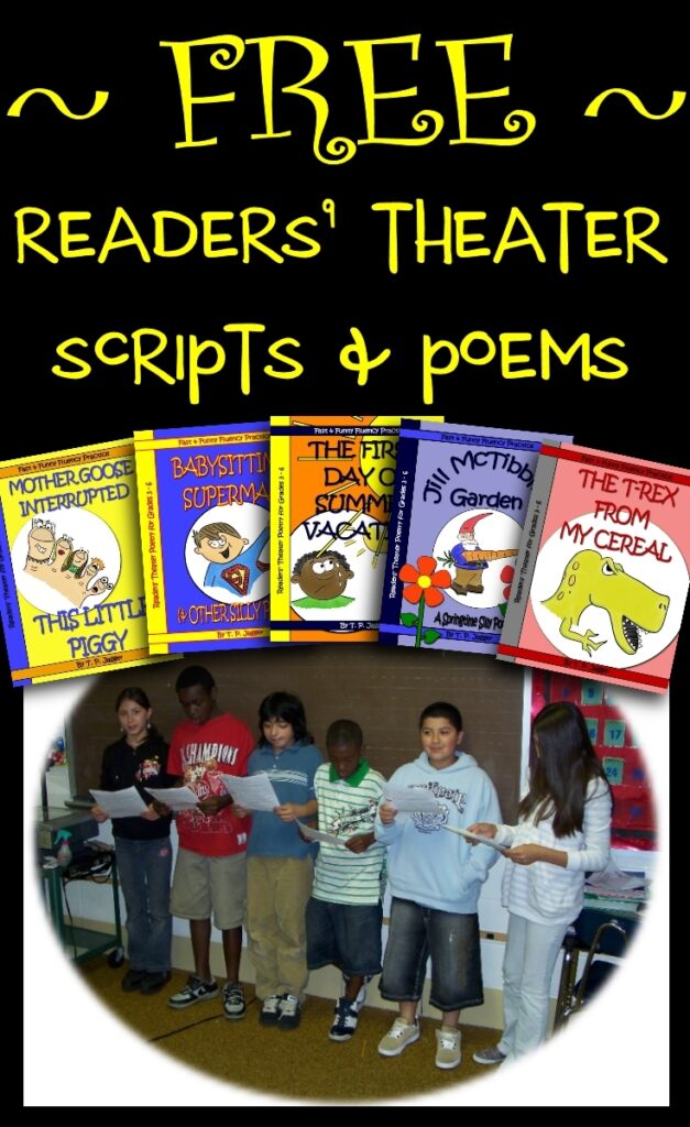 Free Readers Theater Free Reading Fluency Activities TP Jagger