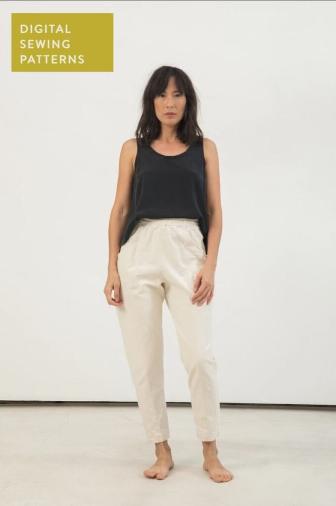 Free Sewing Patterns Pants And Trousers Sabrina Lee Sewing And Thrifting Inspiration