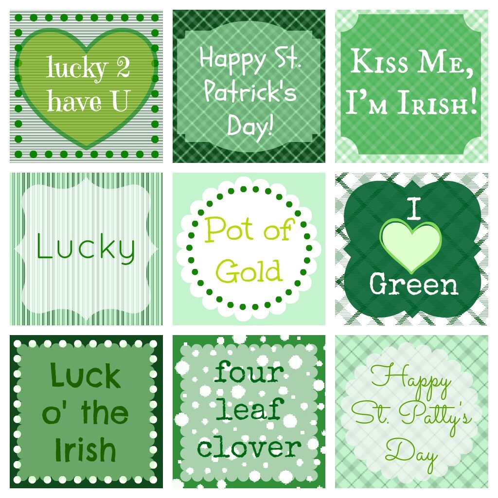 Free St Patrick s Day Printables