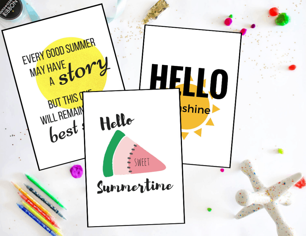 Have A Sweet Summer Free Printable Free Printable Templates