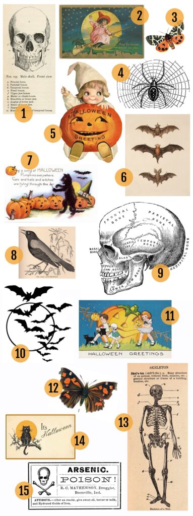 Free Vintage Halloween Printables Maggie Holmes Design