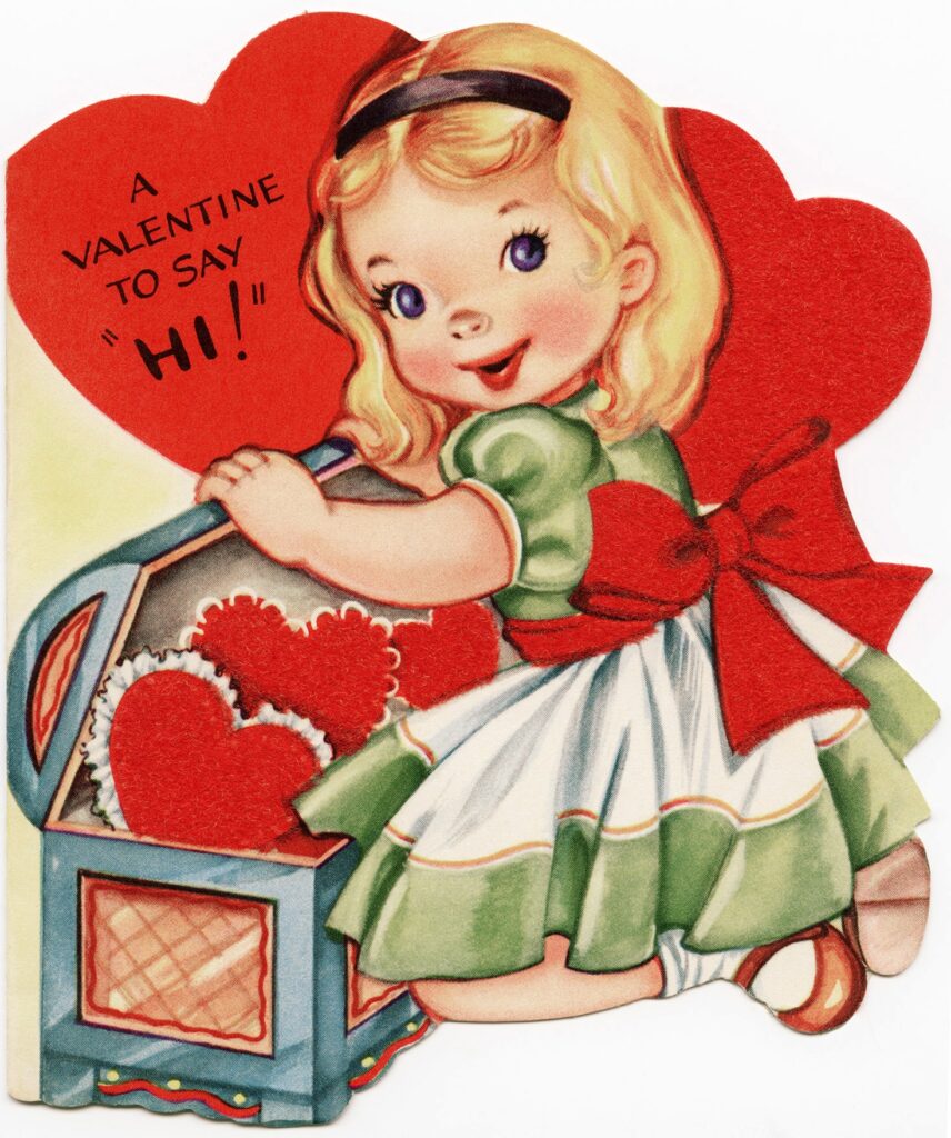 Free Printable Vintage Valentines