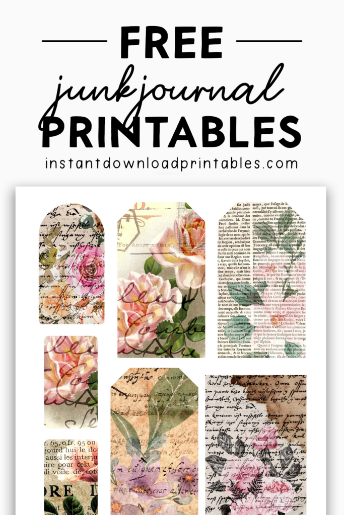 Free Junk Journal Printables