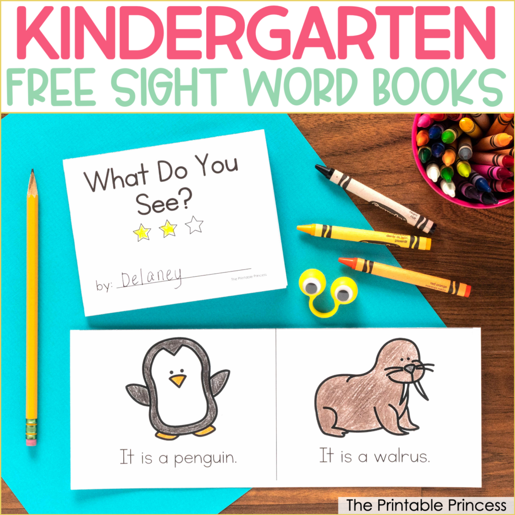 Free Printable Books For Kindergarten