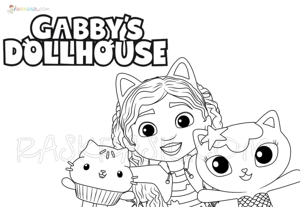 Gabby Dollhouse Free Printables