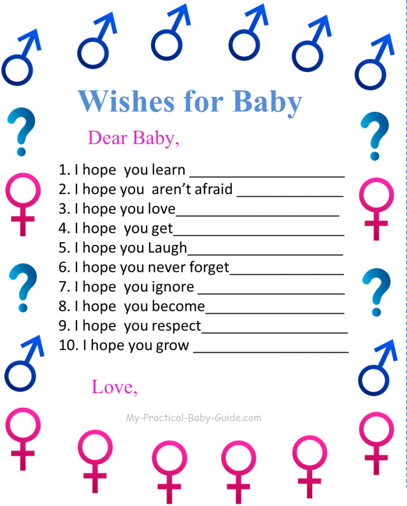 Gender Reveal Baby Shower Ideas My Practical Baby Shower Guide