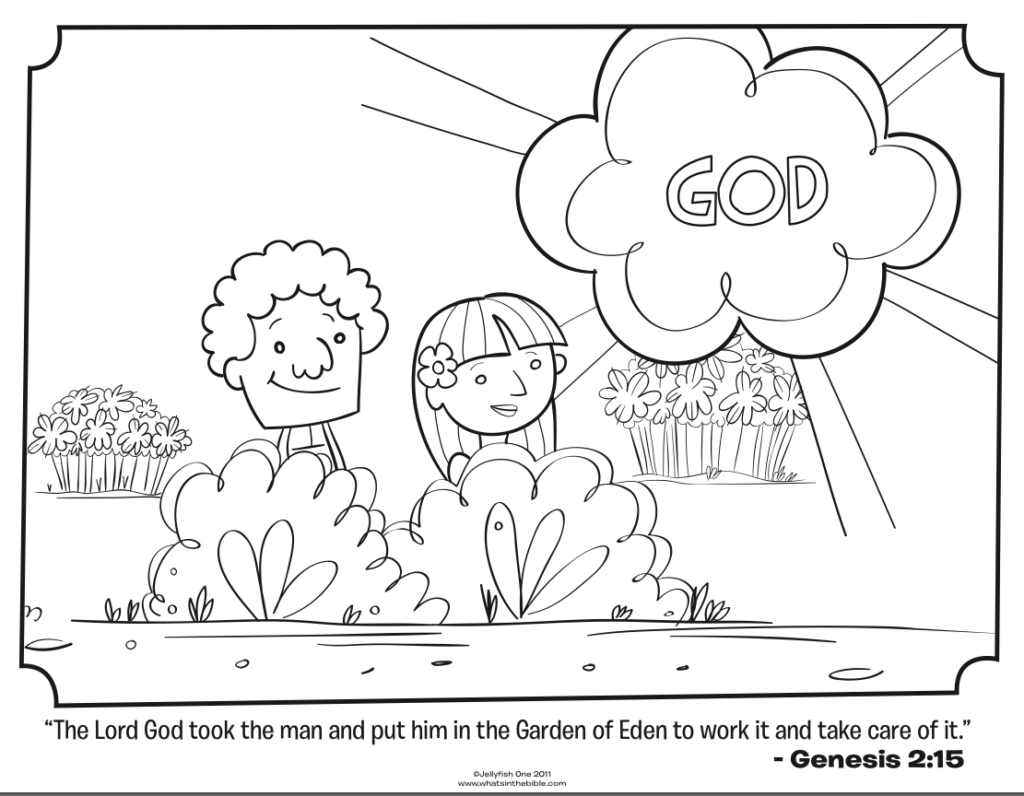God Created Me Coloring Page Coloring Home