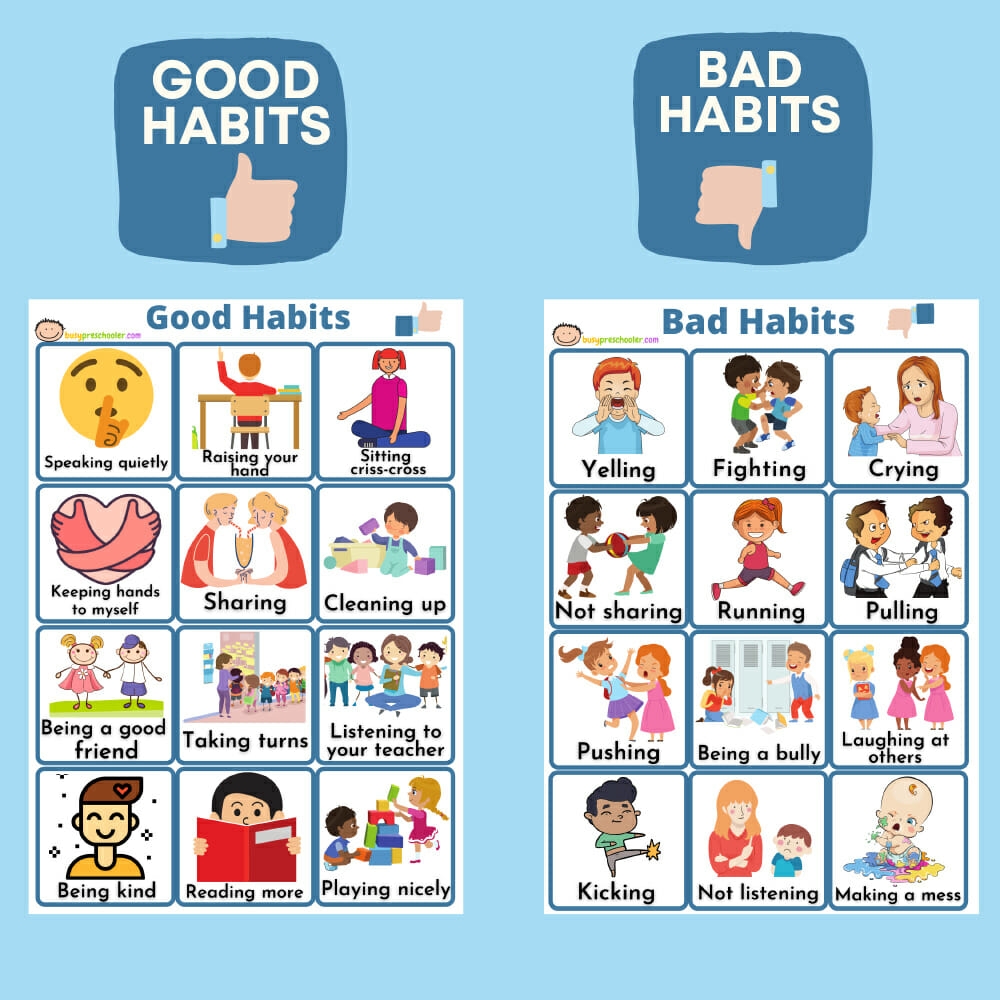 Good Choices Bad Choices Free Printables Free Printable Templates 7377