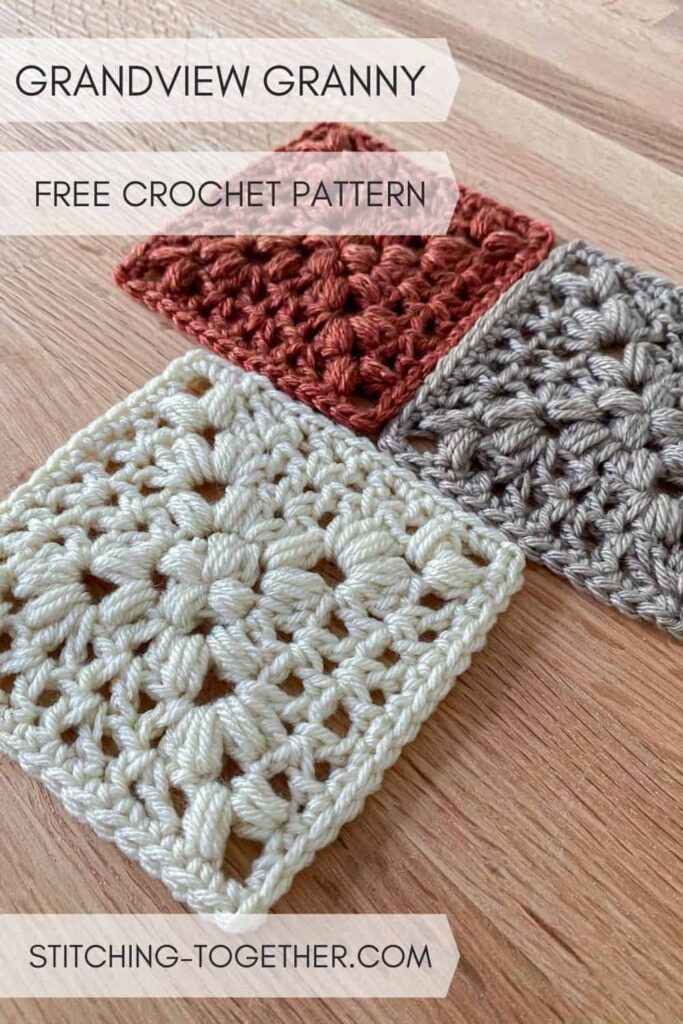 Grandview Granny Square Crochet Pattern Free