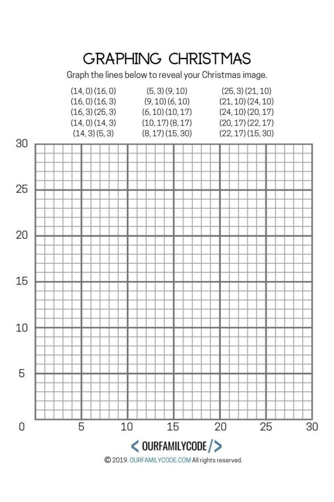 Mystery Free Printable Coordinate Graphing Pictures Worksheets