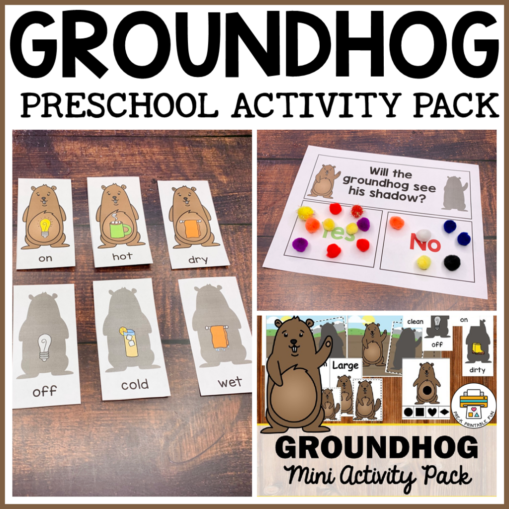 Free Groundhog Day Printables