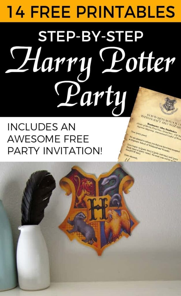 Free Printable Harry Potter