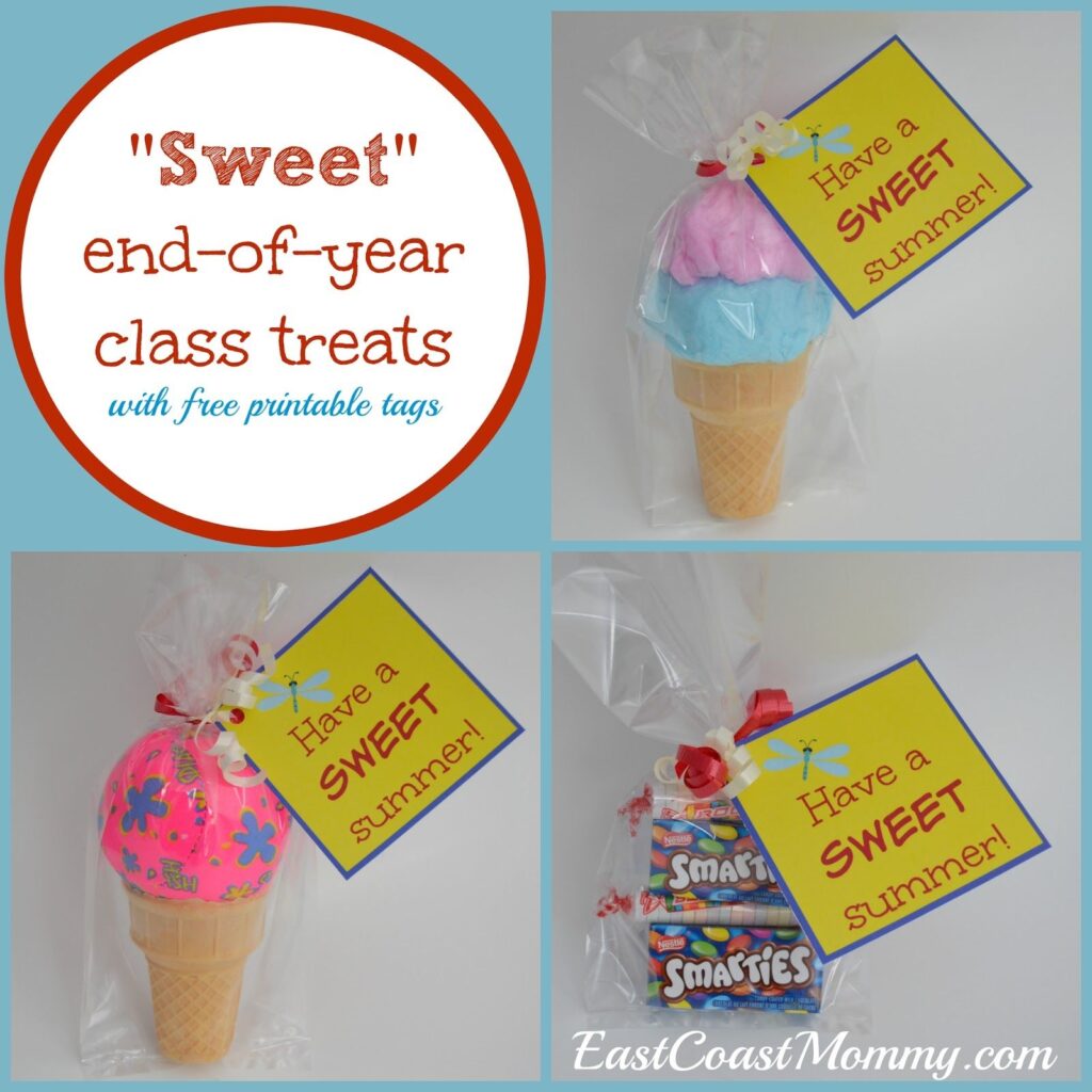 Have A Sweet Summer end Of Year Treats And Tags Summer Student Gifts Presents For Kids Free Printable Gift Tags