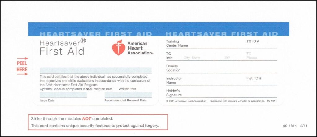 Heartsaver First Aid Cpr Aed Card Template Template 1 For Cpr Card Template CUMED ORG Cpr Card First Aid Cpr Card Template