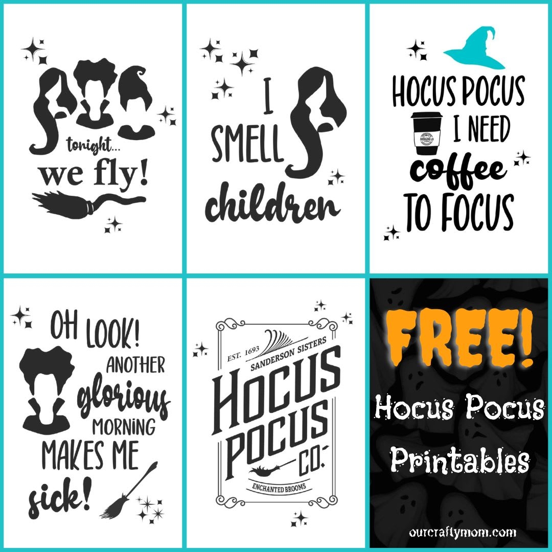 Hocus Pocus Free Printables Free Printable Templates