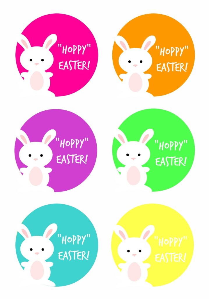 Happy Easter Tags Free Printable