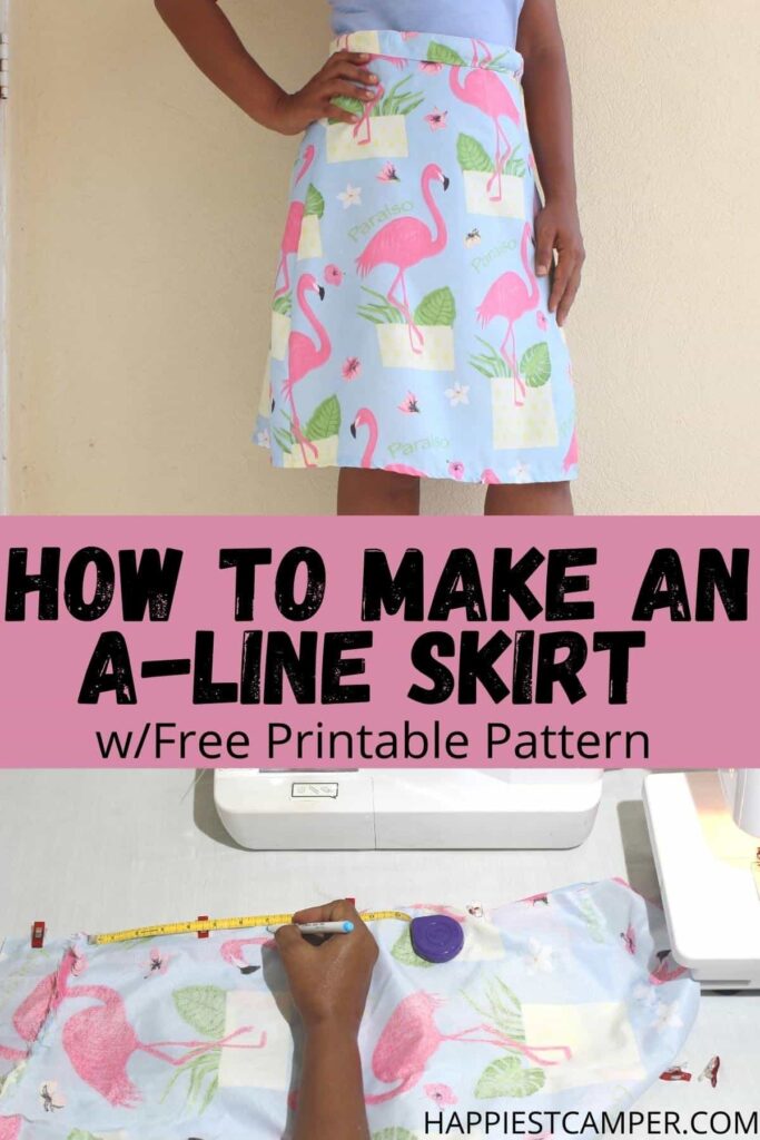 How To Make An A Line Skirt With Free Pattern