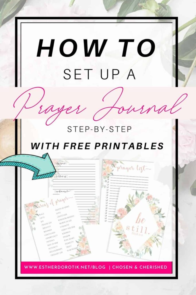 How To Set Up A Prayer Journal Free Prayer Journal Printables Learn How To Pray Effectively Chosen And Cherished