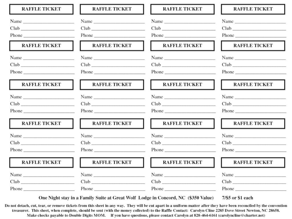 Impressive Free Templates Calendar Cash Raffle Raffle Ticket Template Printable Raffle Ticket Template Free Ticket Template Printable