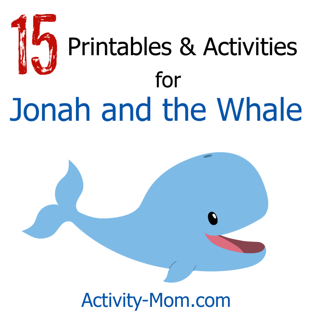 Jonah And The Whale Free Printables And Activities The Activity Mom