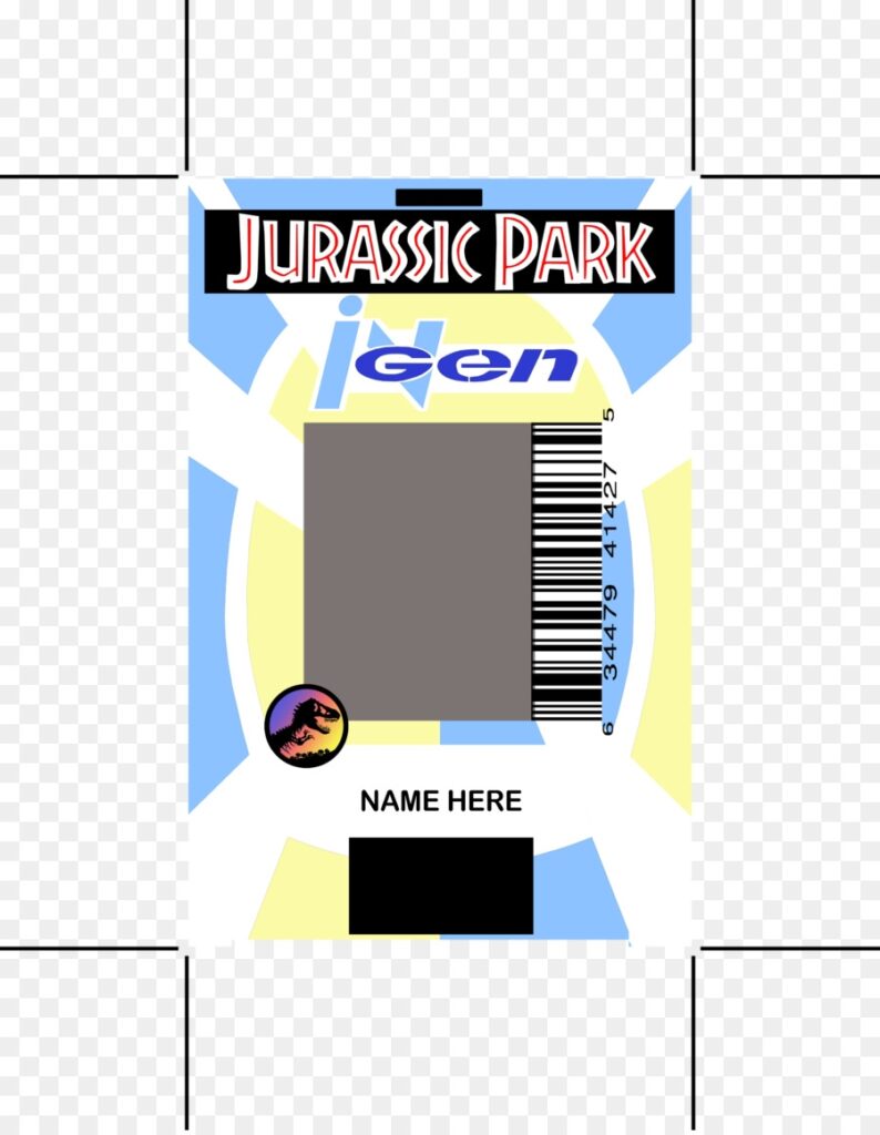 Jurassic Park Logo Png Download 2192 2814 Free Transparent Name Tag Png Download CleanPNG KissPNG