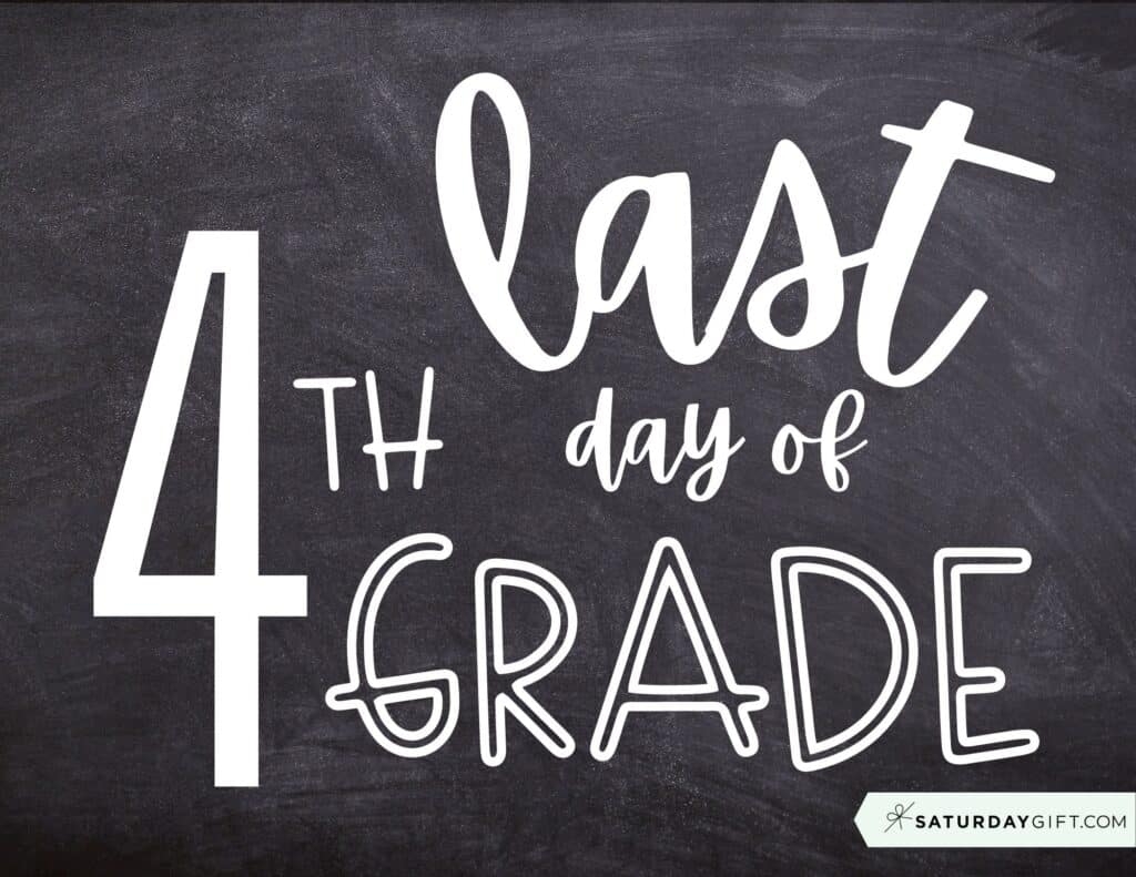 Last Day Of School Sign Printable Cute Free Printable Designs